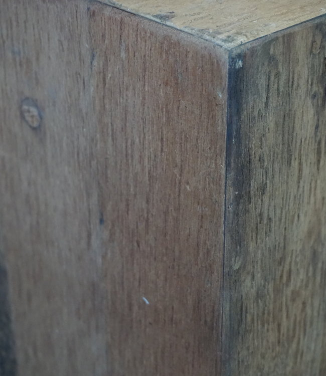 Rene Houtman Houten Zuil Groot | Naturel H100xB35xD35