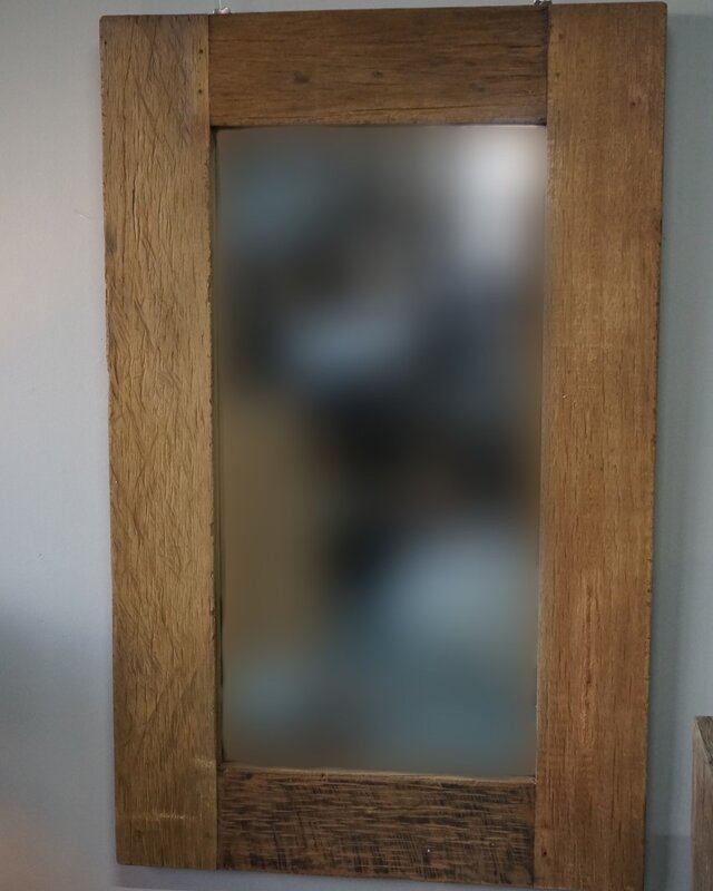 Rene Houtman Spiegel - Oud Teak | Naturel H120xB75xD3