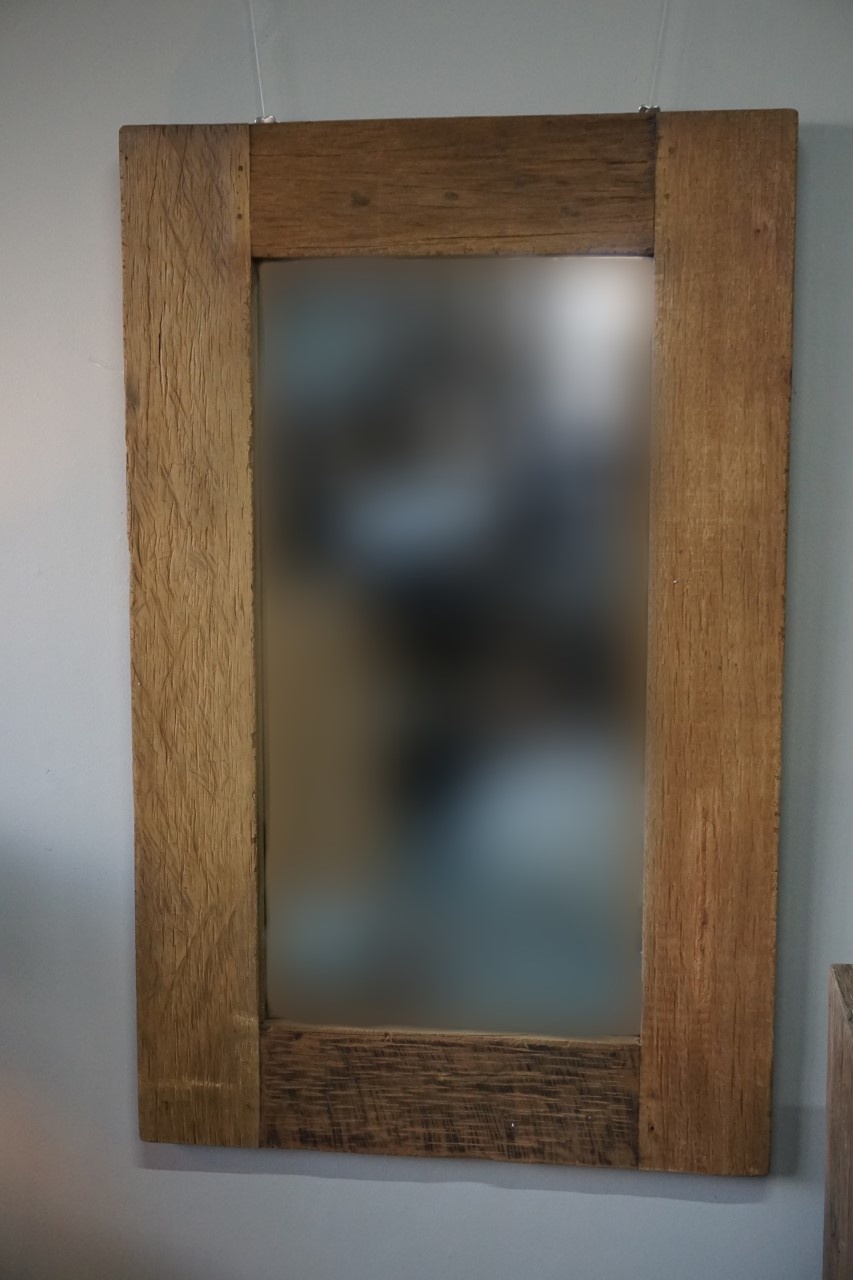 Rene Houtman Spiegel - Oud Teak | Naturel H120xB75xD3