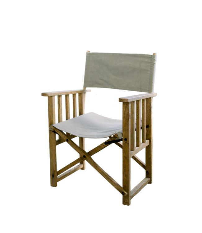 LEEFF Regisseursstoel | Lichtgrijs