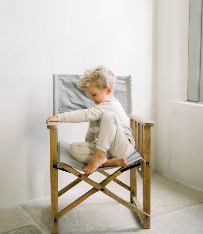 LEEFF Regisseursstoel | Lichtgrijs