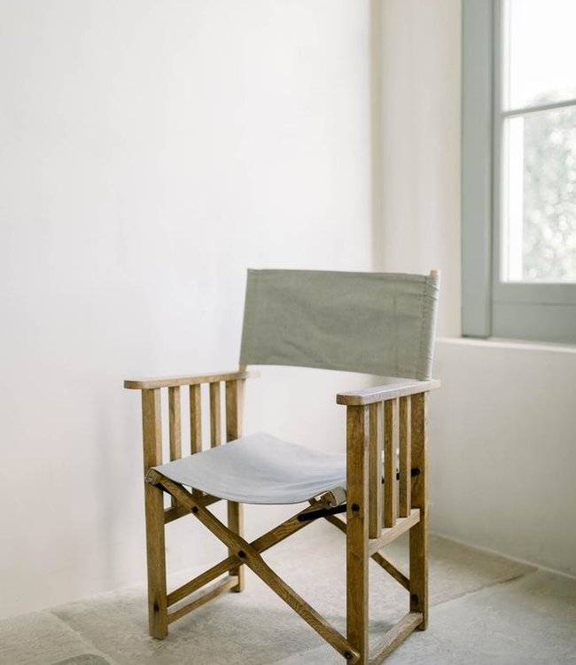 LEEFF Regisseursstoel | Lichtgrijs