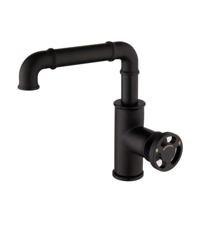 Rene Houtman Industriële Zwarte Mengkraan