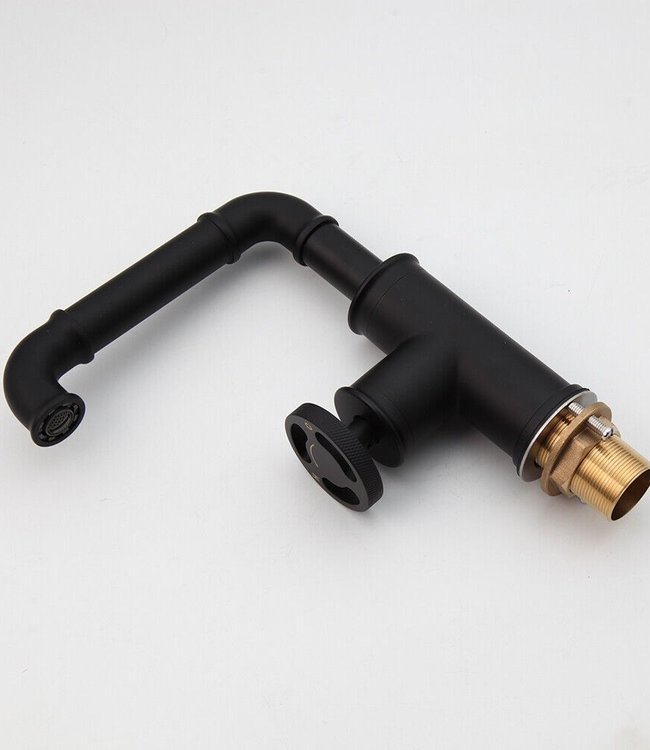 Rene Houtman Industriële Zwarte Mengkraan