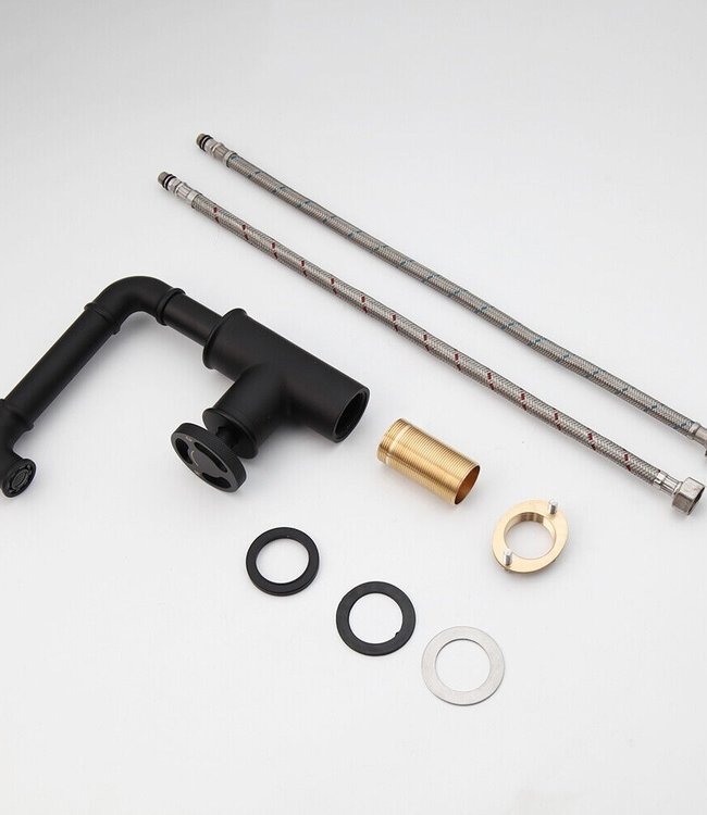 Rene Houtman Industriële Zwarte Mengkraan