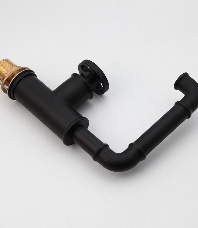 Rene Houtman Industriële Zwarte Mengkraan