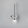 WC Borstel met Muurbevestiging | Gun Metal