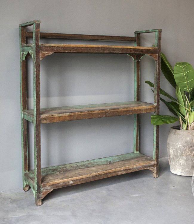 Be-Uniq Origineel oud rekje | India | H132 x B104 x D32 cm