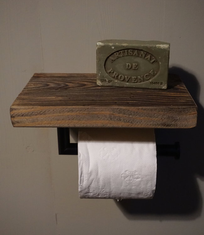 Rene Houtman Toiletrolhouder - Vuren/Grenen B20xD13 Cm