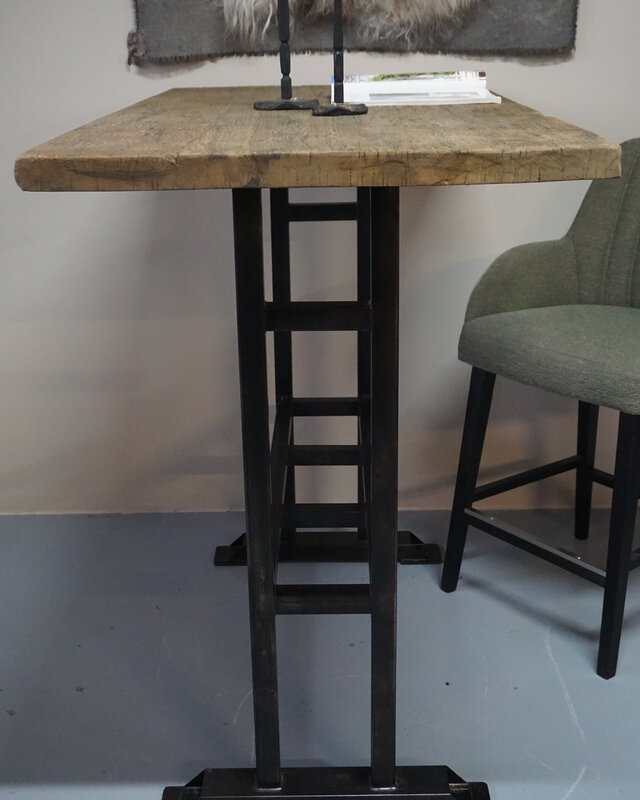 Rene Houtman Bartafel Oud Teak Hout H111xB70xD140