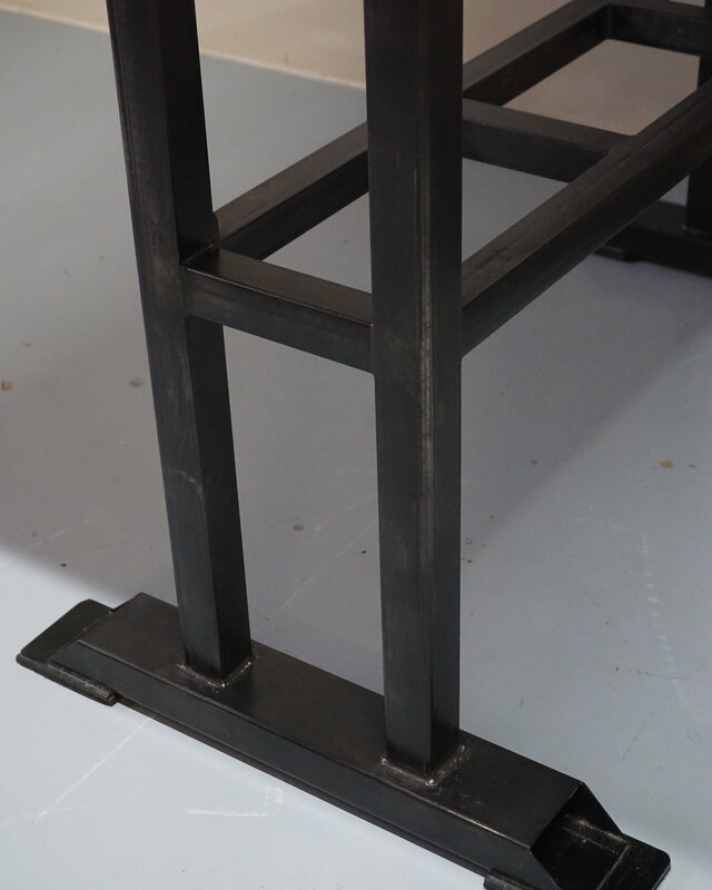 Rene Houtman Bartafel Oud Teak Hout H111xB70xD140