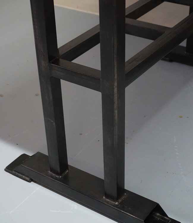 Rene Houtman Bartafel Oud Teak Hout  H111xB70xD140