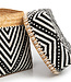 Bazar Bizar Beaded Stripes & Dots Baskets - M