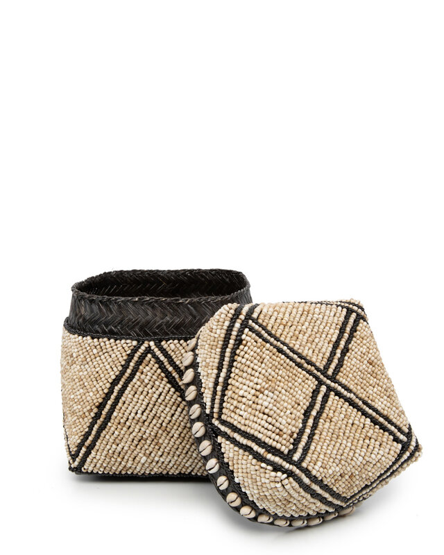 Bazar Bizar Beaded Jagged Baskets - S