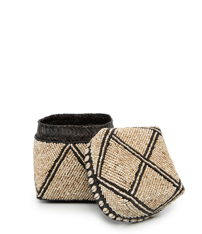 Bazar Bizar Beaded Jagged Baskets - S