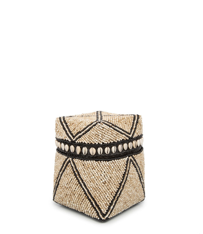 Bazar Bizar Beaded Jagged Baskets - S