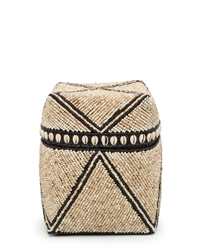 Bazar Bizar Beaded Jagged Baskets - M