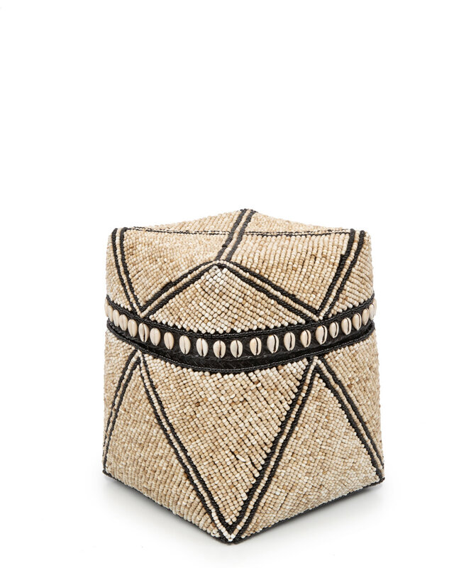 Bazar Bizar Beaded Jagged Baskets - M