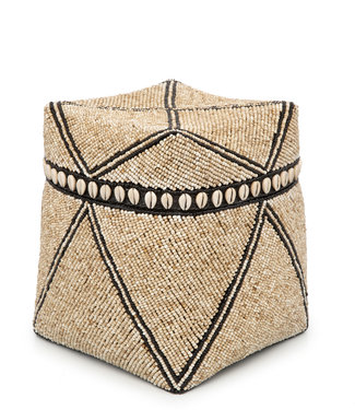 Bazar Bizar Beaded Jagged Baskets - L