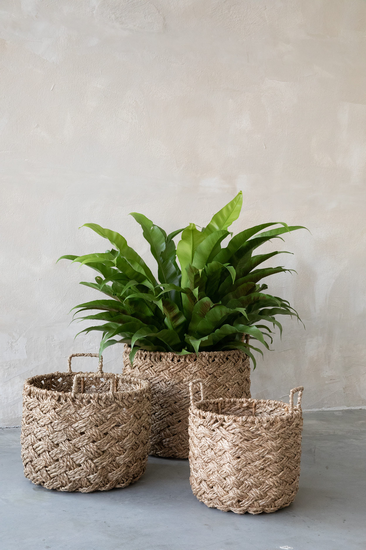 Bazar Bizar The Hoi An Basket - Naturel - L