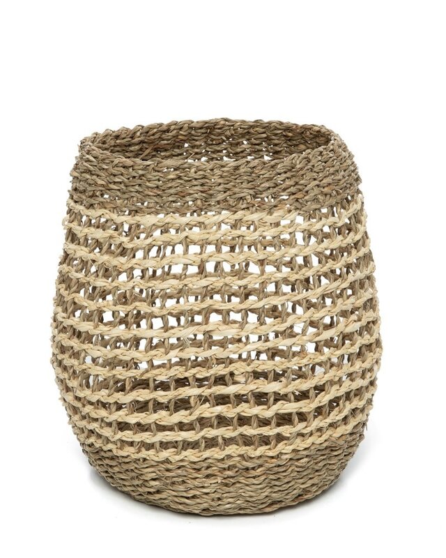 Bazar Bizar The Tam Hai Basket - Naturel - S