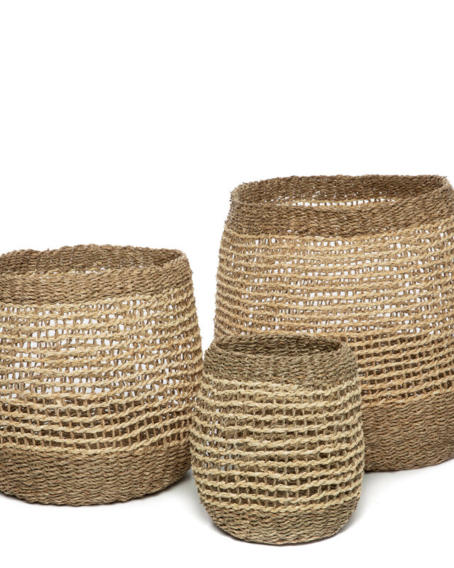 Bazar Bizar The Tam Hai Basket - Naturel - M