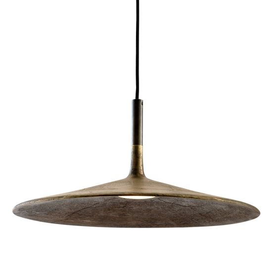 Frezoli Fluente Hanglamp | Donker Messing | 38 cm