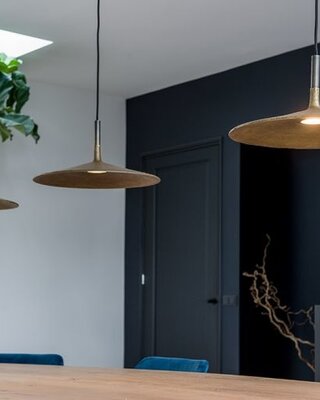 Frezoli Fluente Hanglamp | Donker Messing | 38 cm