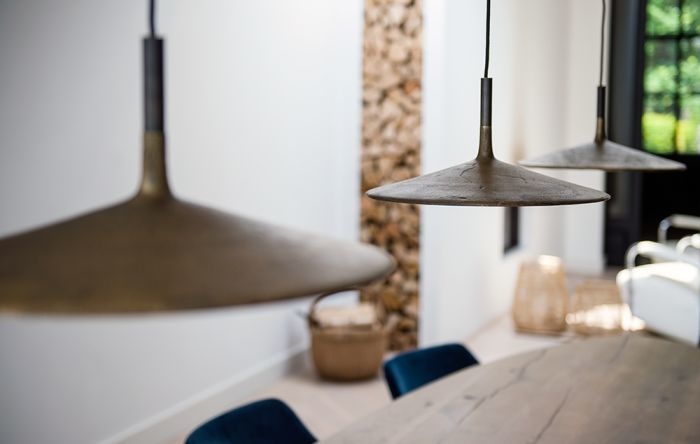 Frezoli Fluente Hanglamp | Donker Messing | 38 cm