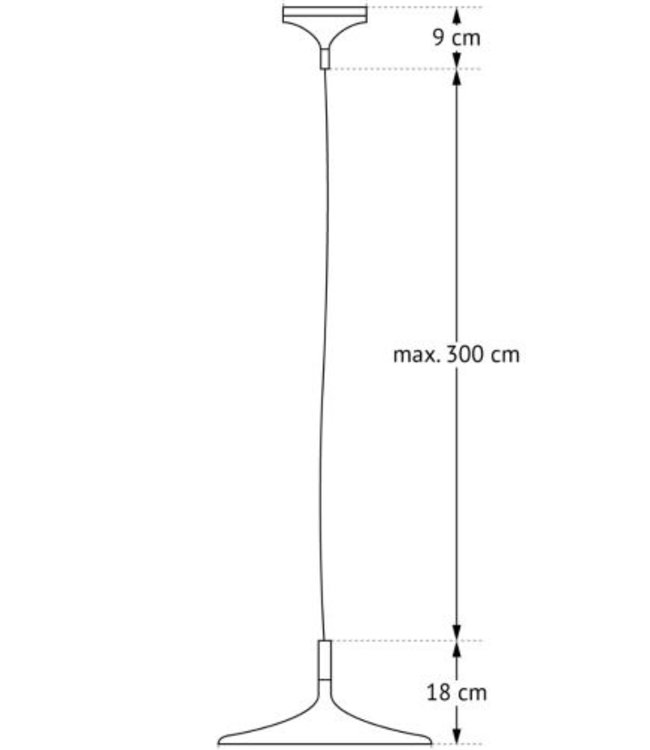 Frezoli Fluente Hanglamp | Donker Messing | 38 cm