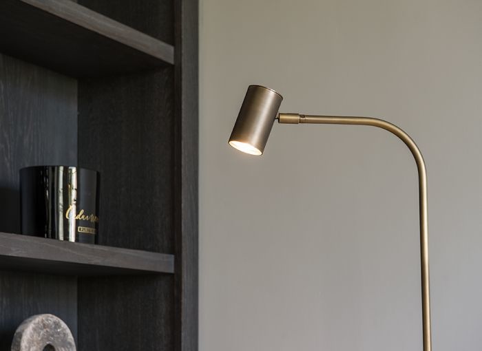 Frezoli Tubino Vloerlamp | Donker Messing | H137 cm