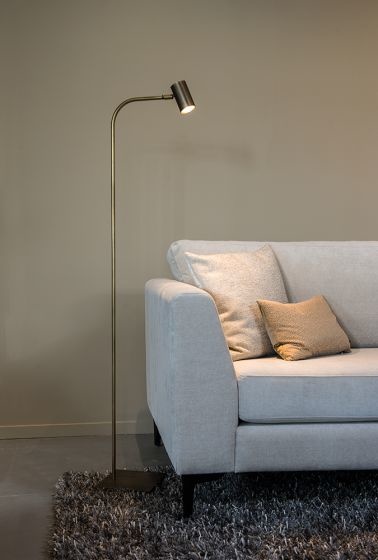 Frezoli Tubino Vloerlamp | Donker Messing | H137 cm