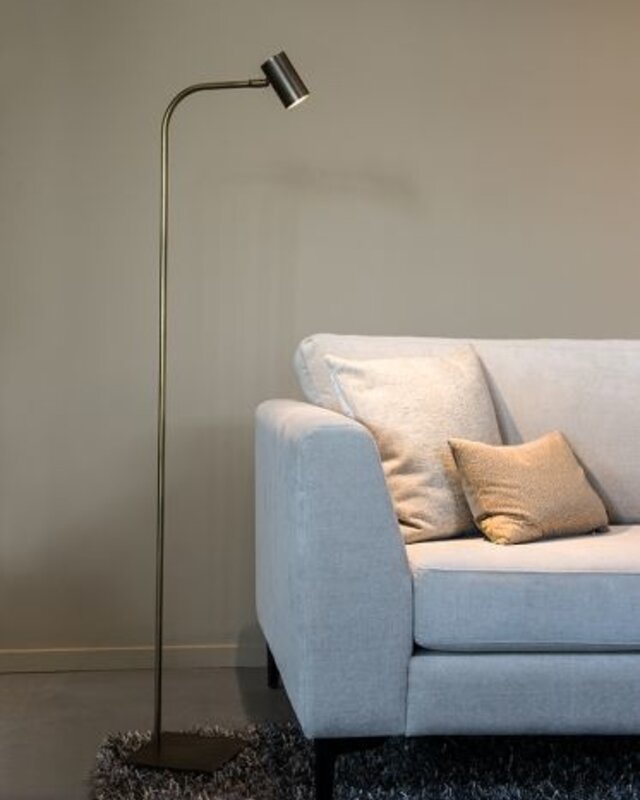 Frezoli Tubino Vloerlamp | Donker Messing | H137 cm