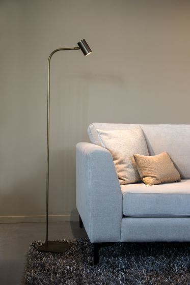 Frezoli Tubino Vloerlamp | Donker Messing | H137 cm