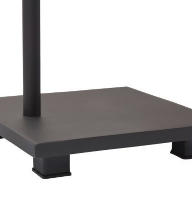 Frezoli Tubino Tafellamp met Koperen Kap | Mat Zwart