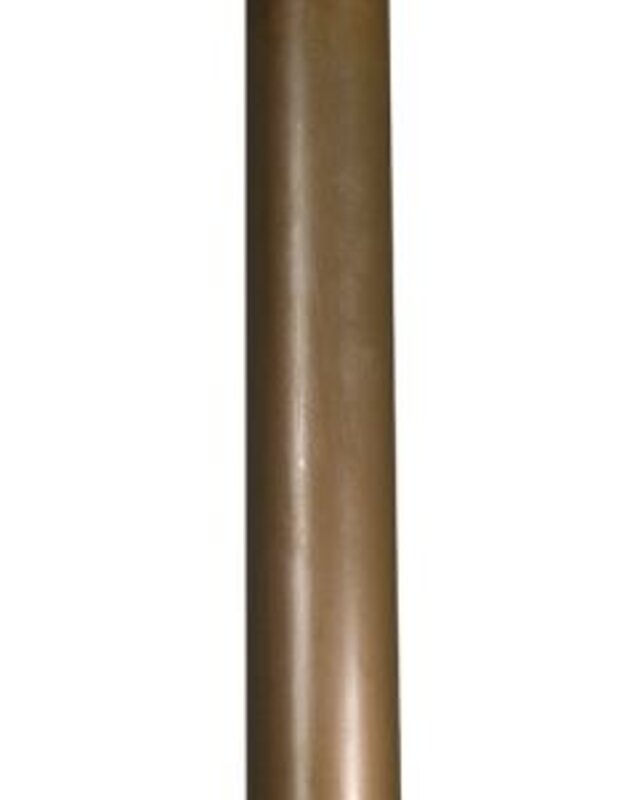 Frezoli Tubino Hanglamp met 5 koperen buizen | Mat Zwart