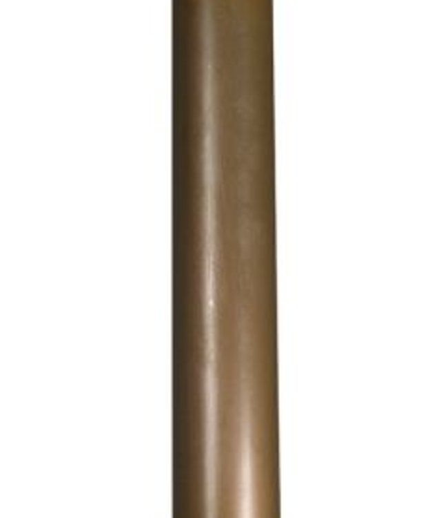 Frezoli Tubino Hanglamp met 5 koperen buizen | Mat Zwart