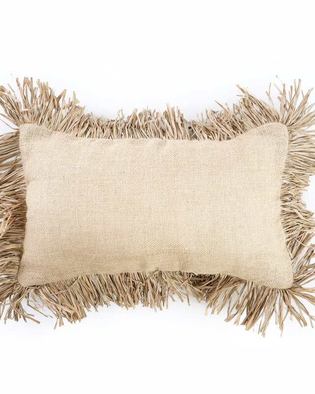 Bazar Bizar Cotton Bonita Kussenhoes - Naturel - 30x50