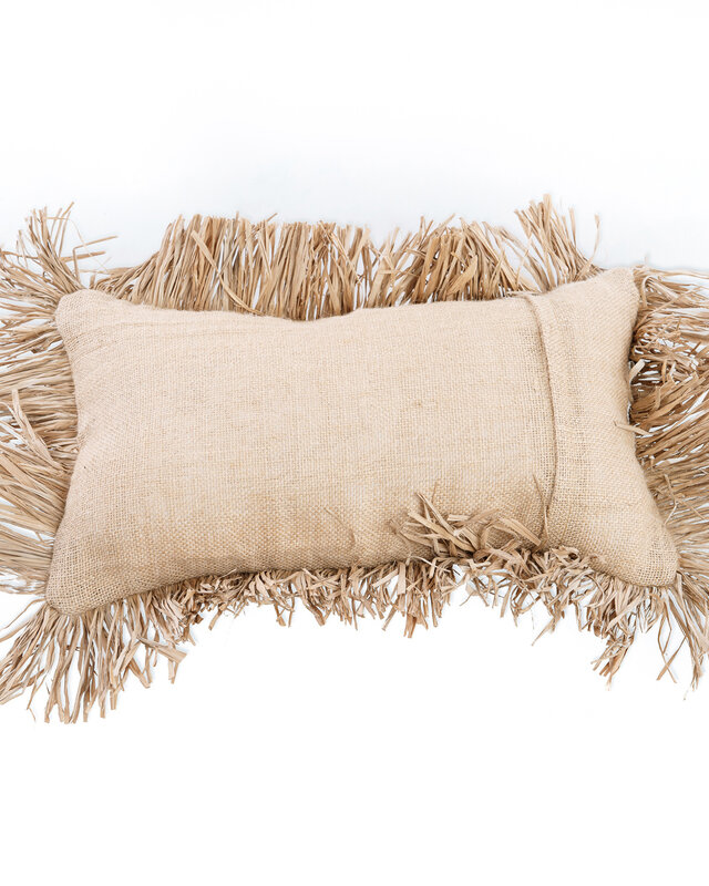 Bazar Bizar Cotton Bonita Kussenhoes - Naturel - 30x50