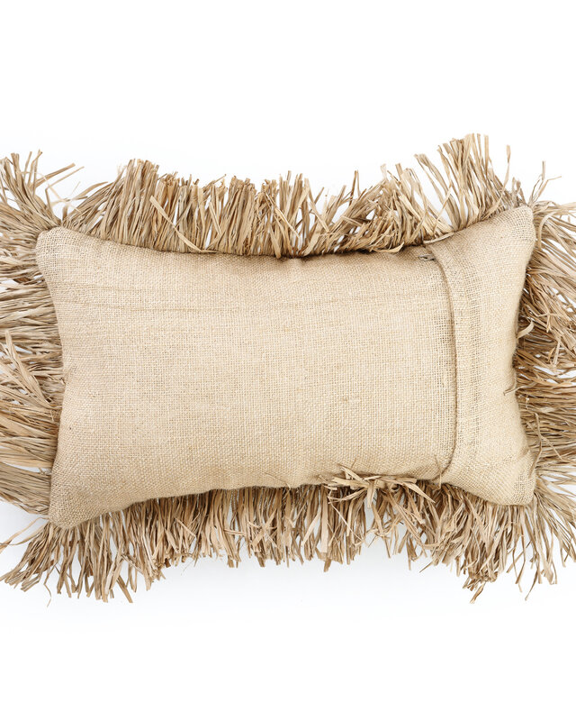 Bazar Bizar Cotton Bonita Kussenhoes - Naturel - 30x50