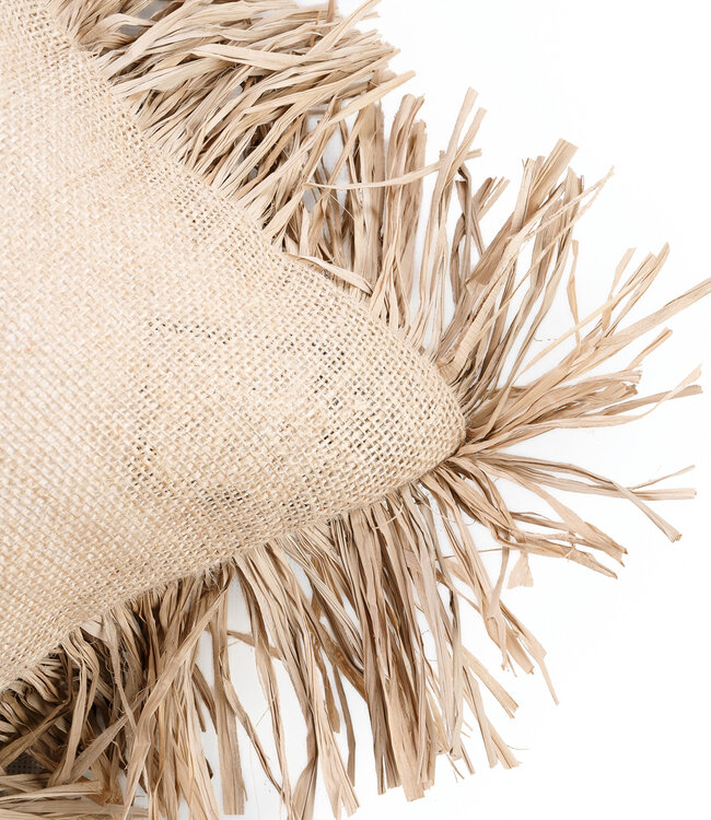 Bazar Bizar Cotton Bonita Kussenhoes - Naturel - 30x50