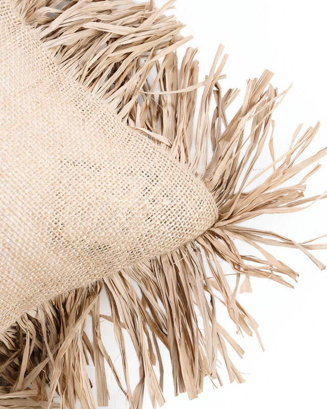 Bazar Bizar Cotton Bonita Kussenhoes - Naturel - 40x40