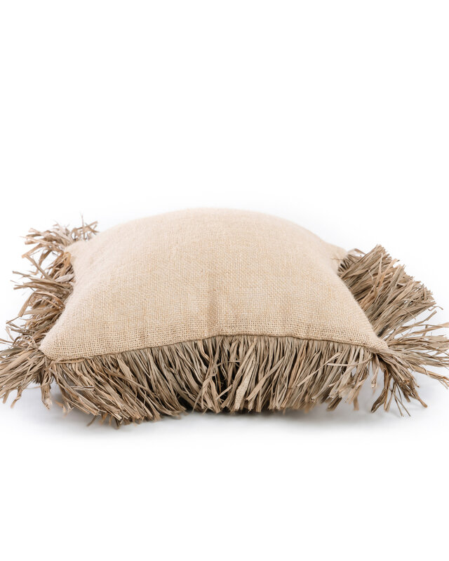 Bazar Bizar Cotton Bonita Kussenhoes - Naturel - 40x40