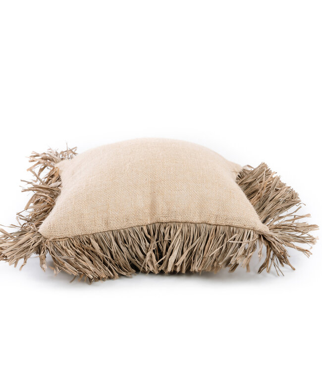 Bazar Bizar Cotton Bonita Kussenhoes - Naturel - 40x40