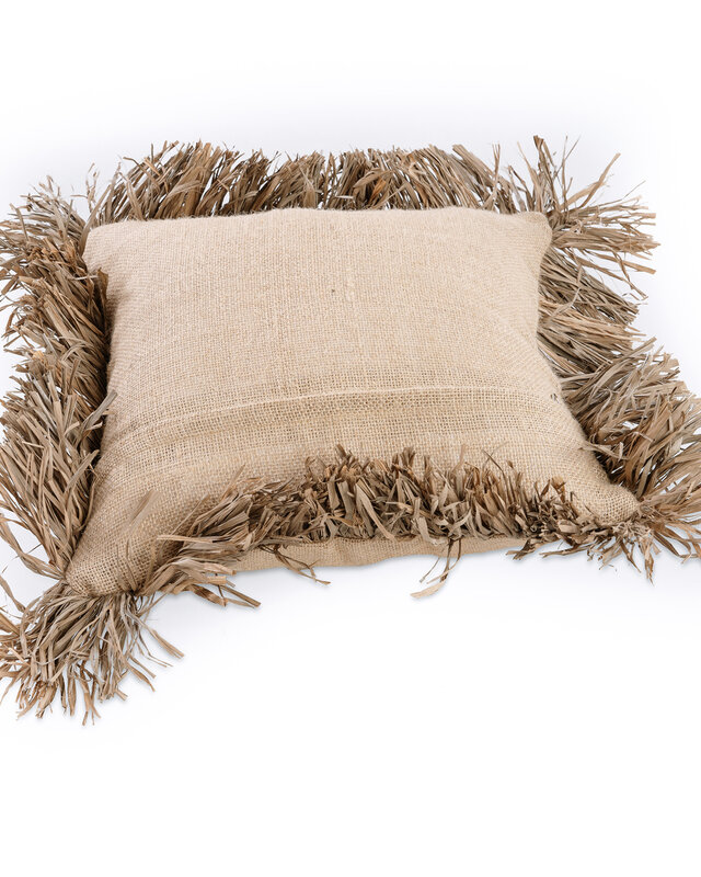 Bazar Bizar Cotton Bonita Kussenhoes - Naturel - 40x40
