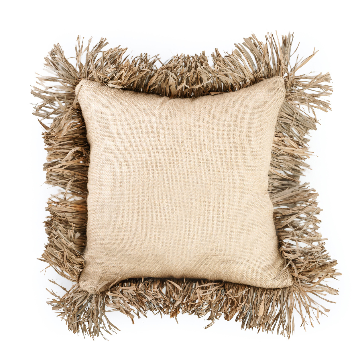 Bazar Bizar Cotton Bonita Kussenhoes - Naturel - 40x40