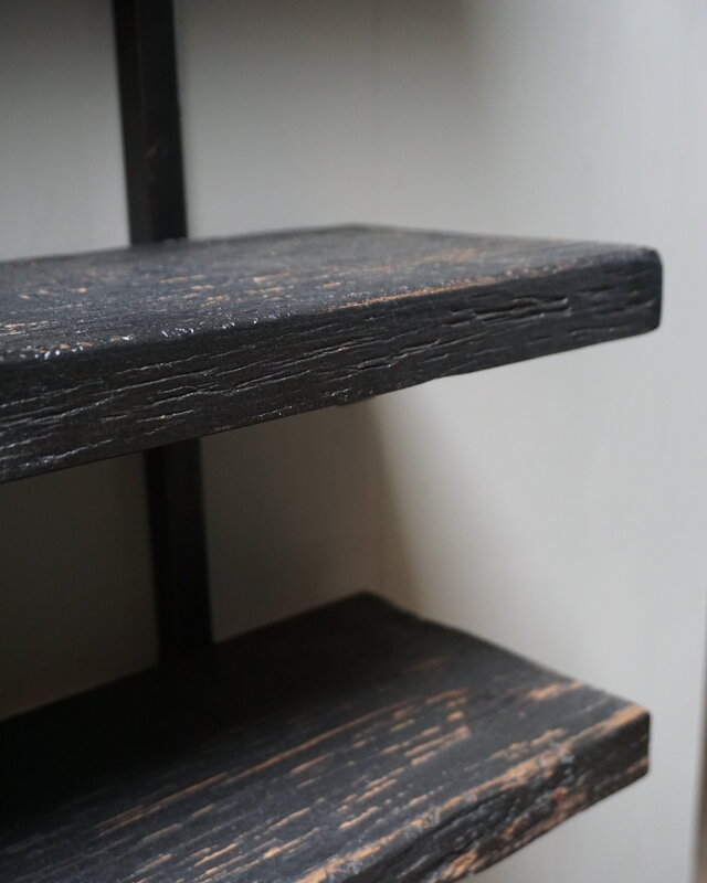 Rene Houtman Wandrek Legplanken Metaal Zwart B100xH80 cm