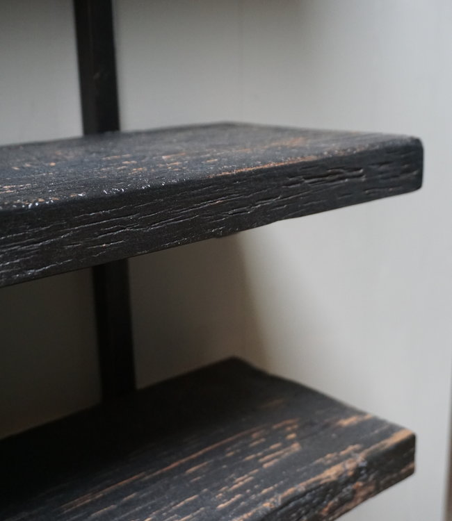 Rene Houtman Wandrek Legplanken Metaal Zwart B100xH80 cm