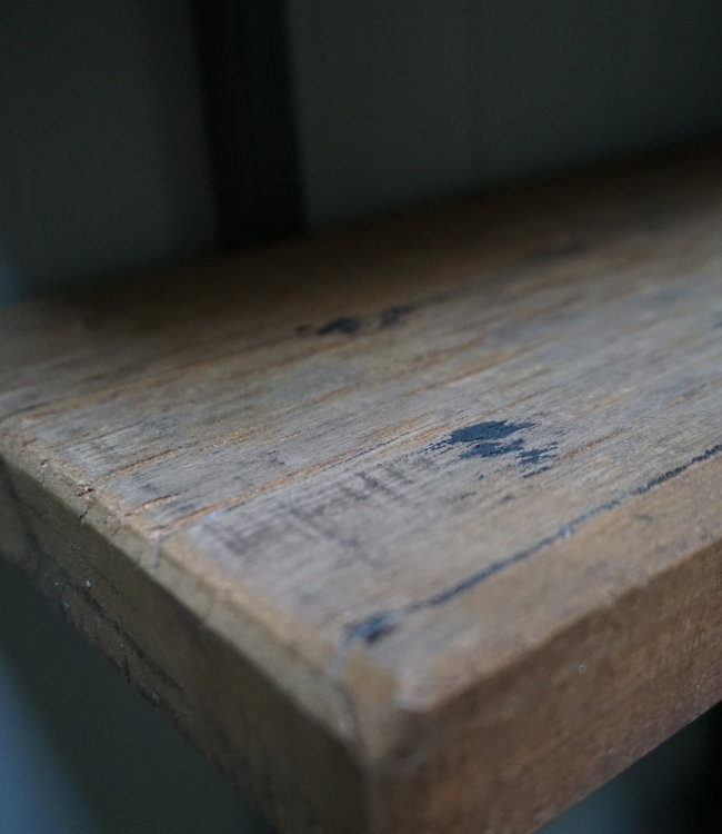 Rene Houtman Wandrek Legplanken Metaal  Naturel B100xH80 cm