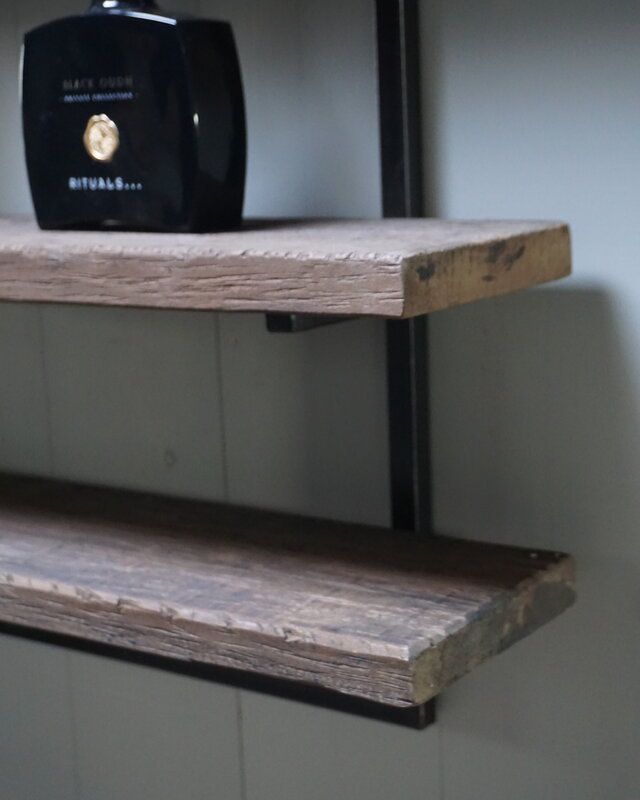 Rene Houtman Wandrek Legplanken Metaal Grey B100xH80 cm
